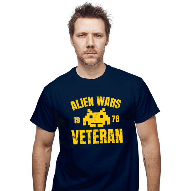Secret_Shirts T-Shirts, Unisex / Small / Navy Alien Wars