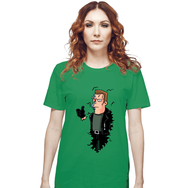 Secret_Shirts T-Shirts, Unisex / Small / Irish Green I'll Be Back!