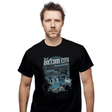 Load image into Gallery viewer, Shirts T-Shirts, Unisex / Small / Black Visit Raccoon City
