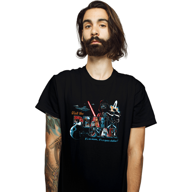 Shirts T-Shirts, Unisex / Small / Black Visit The Death Star