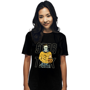 Secret_Shirts T-Shirts, Unisex / Small / Black Stab Trek