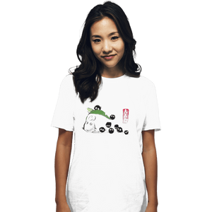 Shirts T-Shirts, Unisex / Small / White Ink Forest