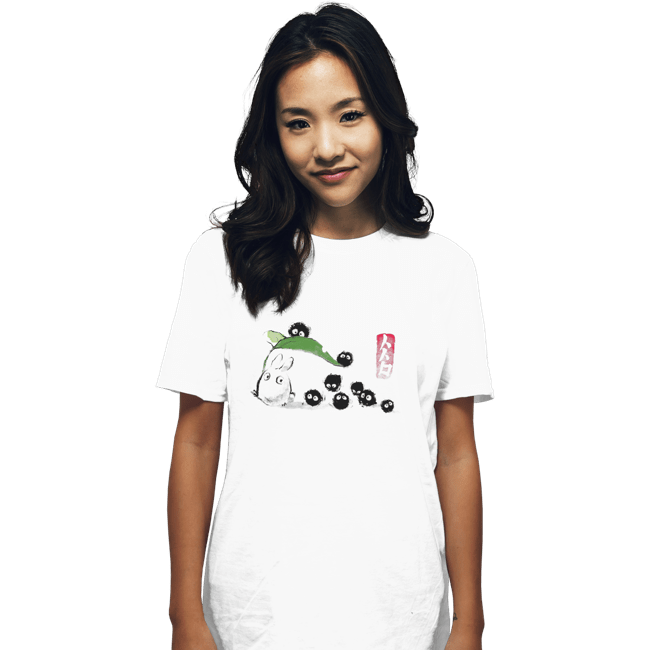 Shirts T-Shirts, Unisex / Small / White Ink Forest