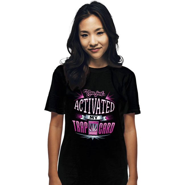 Secret_Shirts T-Shirts, Unisex / Small / Black Trap Card