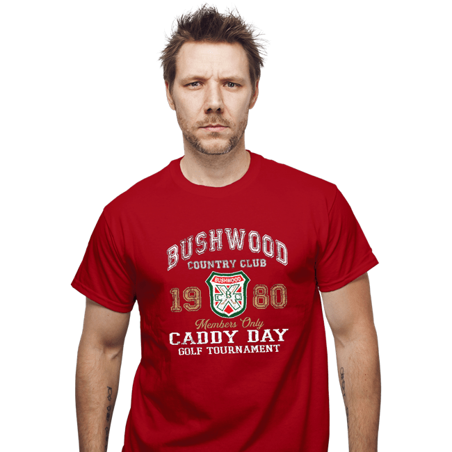 Secret_Shirts T-Shirts, Unisex / Small / Red Bushwood Caddy
