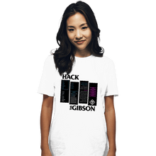 Load image into Gallery viewer, Secret_Shirts T-Shirts, Unisex / Small / White Hackers The Gibson
