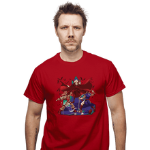Load image into Gallery viewer, Shirts T-Shirts, Unisex / Small / Red Smashelvania
