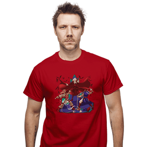 Shirts T-Shirts, Unisex / Small / Red Smashelvania