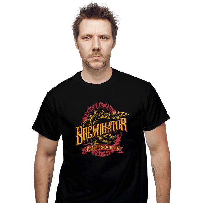 Secret_Shirts T-Shirts, Unisex / Small / Black Brewinator IPA