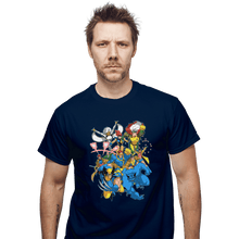 Load image into Gallery viewer, Shirts T-Shirts, Unisex / Small / Navy 90s Mutants
