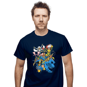 Shirts T-Shirts, Unisex / Small / Navy 90s Mutants