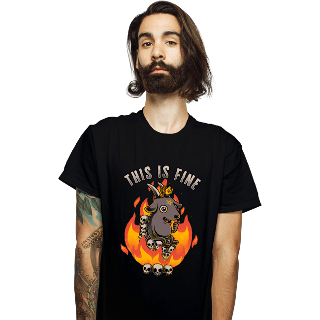 Secret_Shirts T-Shirts, Unisex / Small / Black Demonically Fine