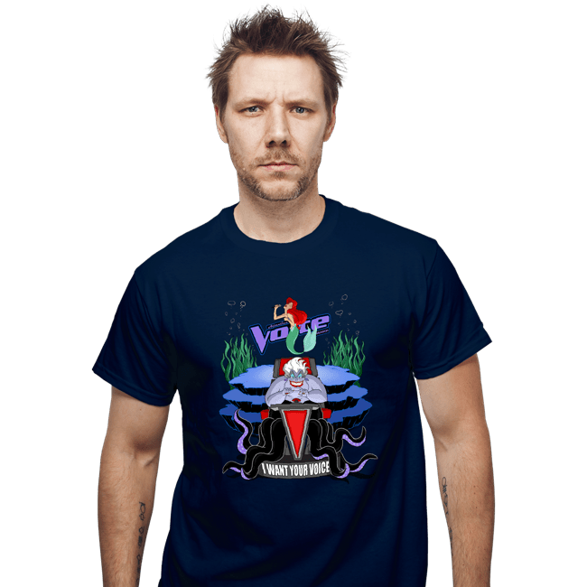 Secret_Shirts T-Shirts, Unisex / Small / Navy I Want Your Voice
