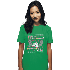 Shirts T-Shirts, Unisex / Small / Irish Green Bongo Night