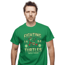 Load image into Gallery viewer, Shirts T-Shirts, Unisex / Small / Irish Green Fighting Turtles
