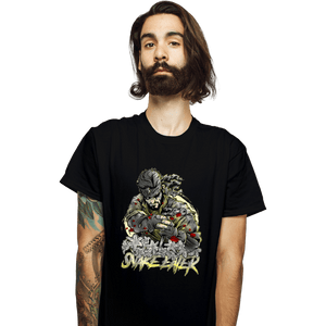 Daily_Deal_Shirts T-Shirts, Unisex / Small / Black The Snake Eater