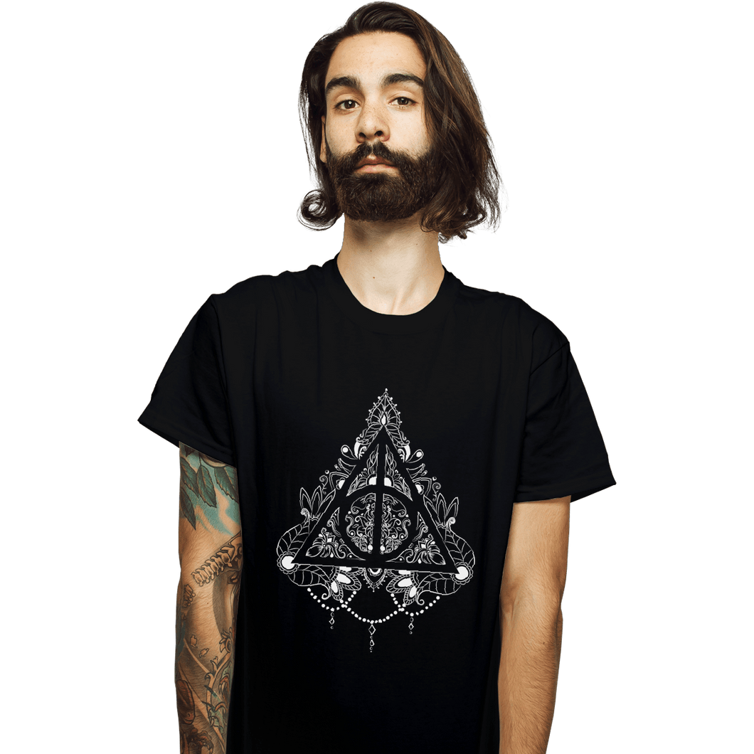 Shirts T-Shirts, Unisex / Small / Black Hallows Tattoo