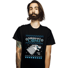 Load image into Gallery viewer, Secret_Shirts T-Shirts, Unisex / Small / Black Ugly Winter

