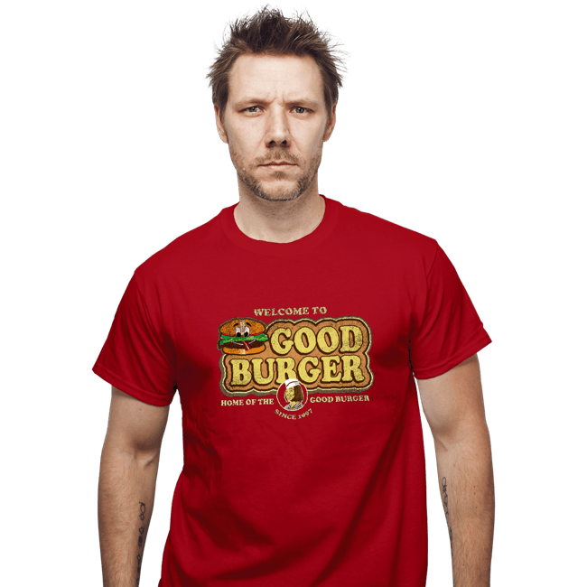 Daily_Deal_Shirts T-Shirts, Unisex / Small / Red Welcome To Good Burger