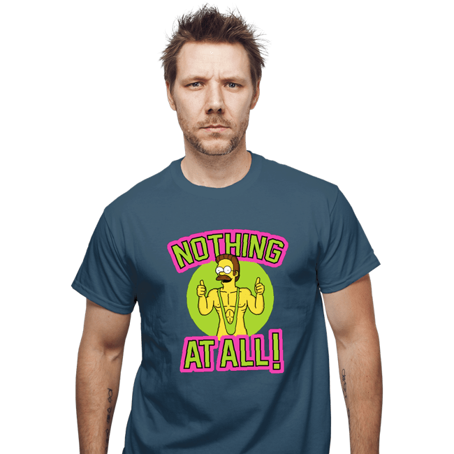 Secret_Shirts T-Shirts, Unisex / Small / Indigo Blue Nothing At All