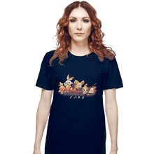 Load image into Gallery viewer, Shirts T-Shirts, Unisex / Small / Navy Fire Friends
