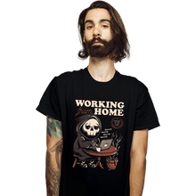 Load image into Gallery viewer, Shirts T-Shirts, Unisex / Small / Black Working From Home
