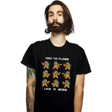 Load image into Gallery viewer, Shirts T-Shirts, Unisex / Small / Black Floss Boss
