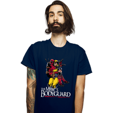 Load image into Gallery viewer, Daily_Deal_Shirts T-Shirts, Unisex / Small / Navy The Merc&#39;s Bodyguard
