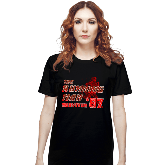 Secret_Shirts T-Shirts, Unisex / Small / Black Survivor '87