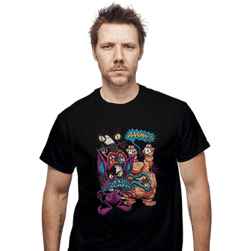 Shirts T-Shirts, Unisex / Small / Black Real Monsters