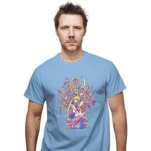 Shirts T-Shirts, Unisex / Small / Powder Blue Throne Of Magic