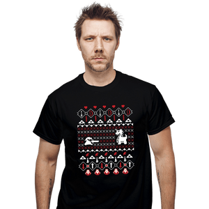 Shirts T-Shirts, Unisex / Small / Black It's Dangerous To Go Alone At Christmas
