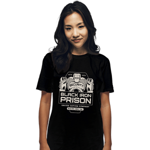 Shirts T-Shirts, Unisex / Small / Black Prison Security Robots