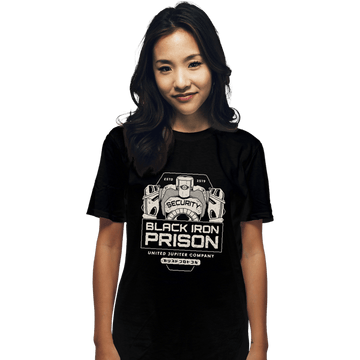 Shirts T-Shirts, Unisex / Small / Black Prison Security Robots