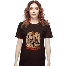 Load image into Gallery viewer, Secret_Shirts T-Shirts, Unisex / Small / Dark Chocolate Treasure Hunt

