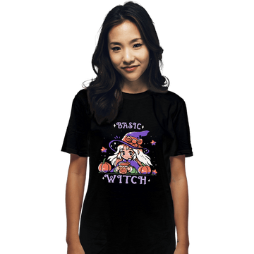 Secret_Shirts T-Shirts, Unisex / Small / Black Basic Witch Season.