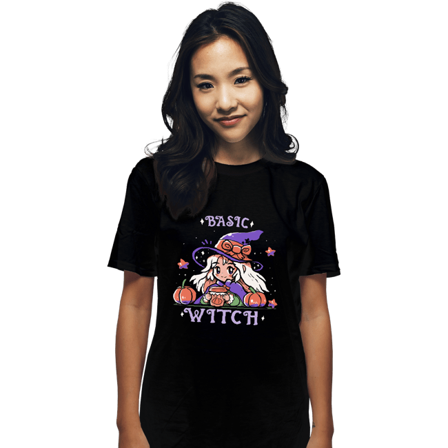 Secret_Shirts T-Shirts, Unisex / Small / Black Basic Witch Season.