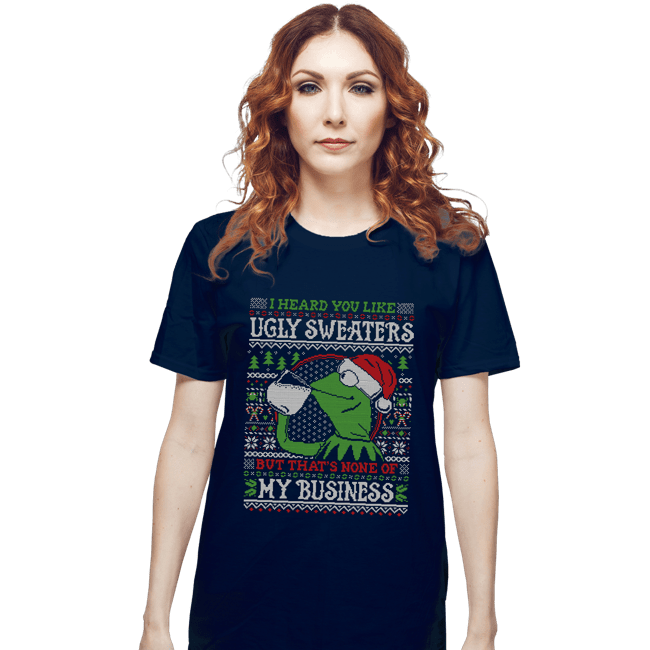 Daily_Deal_Shirts T-Shirts, Unisex / Small / Navy My Business