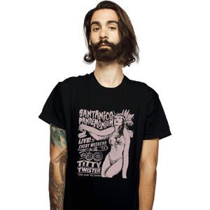 Shirts T-Shirts, Unisex / Small / Black Santanico Pandemonium