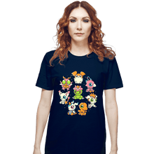 Load image into Gallery viewer, Secret_Shirts T-Shirts, Unisex / Small / Navy Digi-Cute!
