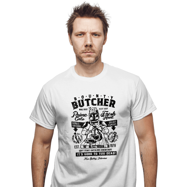 Daily_Deal_Shirts T-Shirts, Unisex / Small / White Bounty Butcher