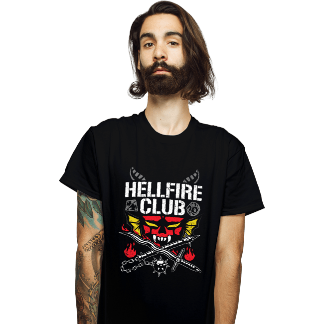 Daily_Deal_Shirts T-Shirts, Unisex / Small / Black The Hellfire Club