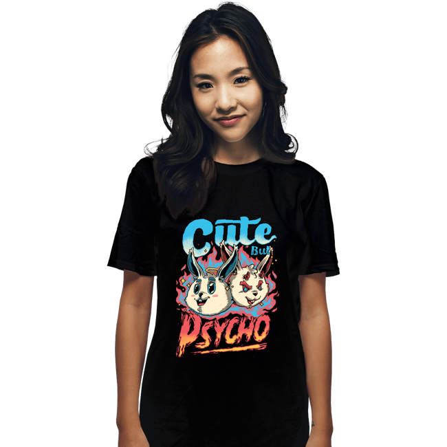 Daily_Deal_Shirts T-Shirts, Unisex / Small / Black Cute But Psycho