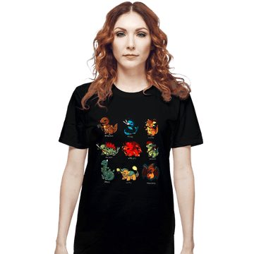 Shirts T-Shirts, Unisex / Small / Black Dino Role Play