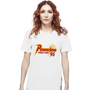 Daily_Deal_Shirts T-Shirts, Unisex / Small / White Powerline Tour 95