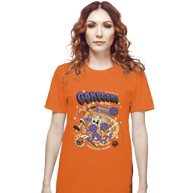 Daily_Deal_Shirts T-Shirts, Unisex / Small / Orange Pirate Meal