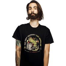 Load image into Gallery viewer, Secret_Shirts T-Shirts, Unisex / Small / Black A Very Hungry Cat-Erpillar
