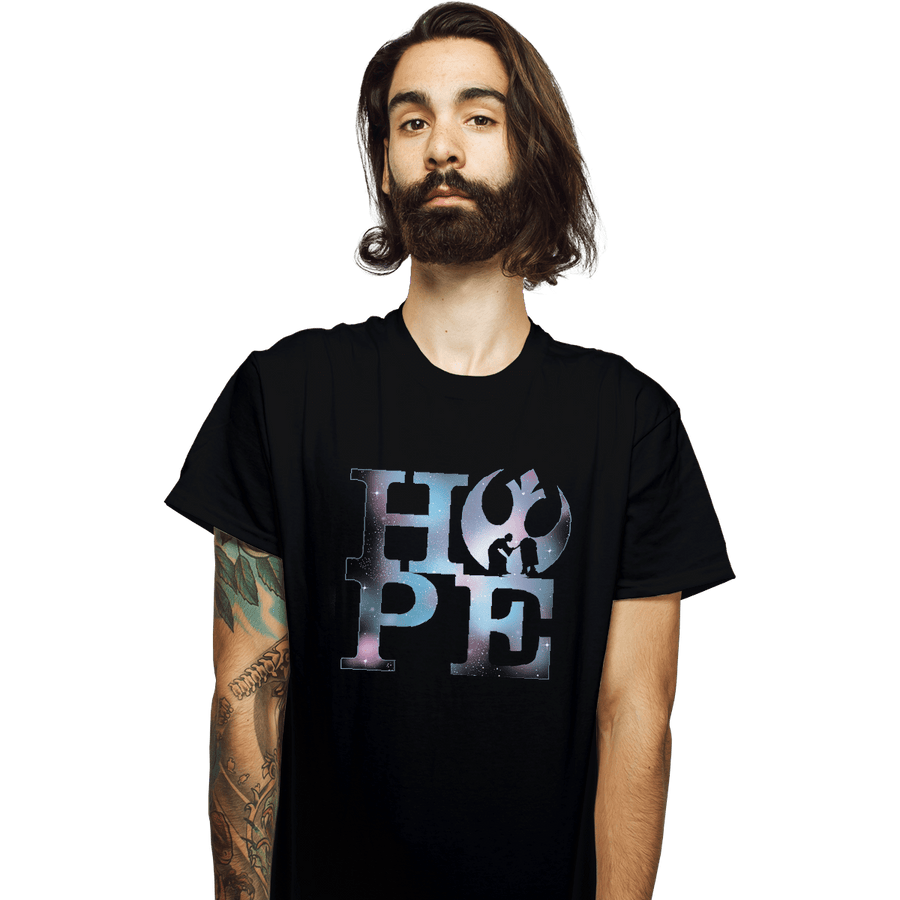 Shirts T-Shirts, Unisex / Small / Black Hope