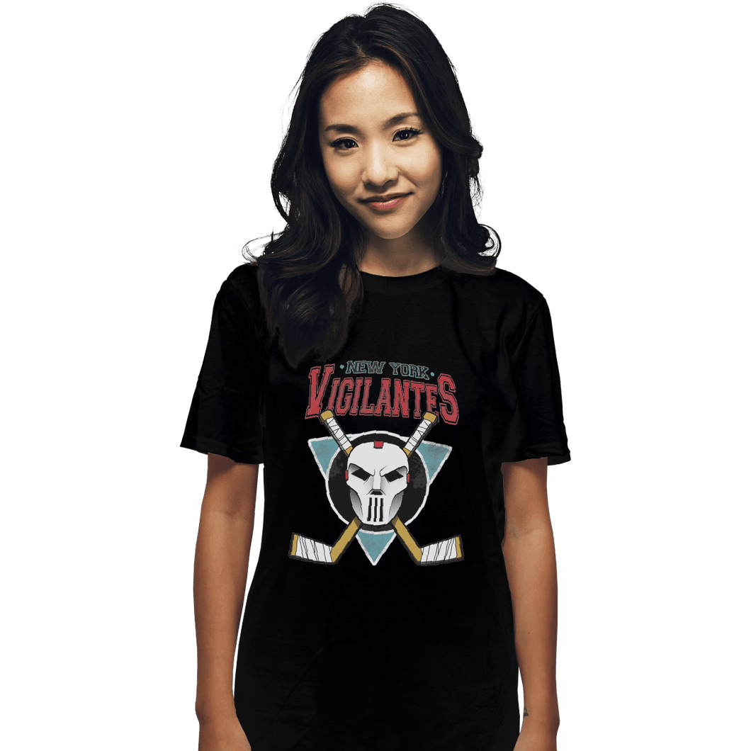 Shirts T-Shirts, Unisex / Small / Black Go Vigilantes