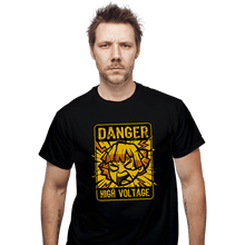Load image into Gallery viewer, Shirts T-Shirts, Unisex / Small / Black High Voltage

